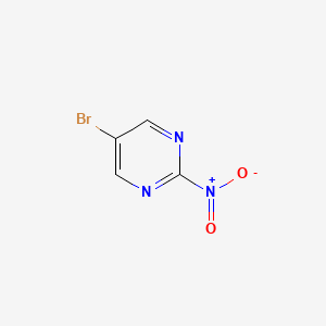 molecular formula C4H2BrN3O2 B13002146 5-Bromo-2-nitropyrimidine 