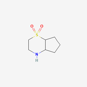 Octahydrocyclopenta[b][1,4]thiazine1,1-dioxide