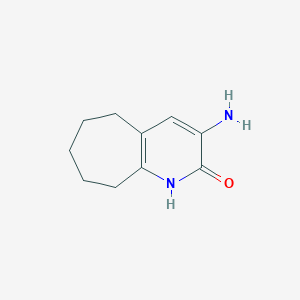 3-Amino-6,7,8,9-tetrahydro-1H-cyclohepta[b]pyridin-2(5H)-one