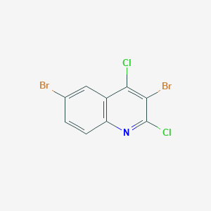 3,6-Dibromo-2,4-dichloroquinoline