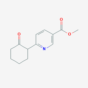 Methyl 6-(2-oxocyclohexyl)nicotinate