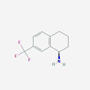 (1R)-7-(trifluoromethyl)tetralin-1-amine