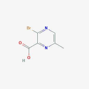 molecular formula C6H5BrN2O2 B13002341 3-Bromo-6-methylpyrazine-2-carboxylic acid 