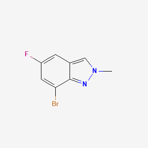 7-bromo-5-fluoro-2-methyl-2H-indazole