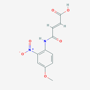 (E)-4-(4-methoxy-2-nitroanilino)-4-oxobut-2-enoic acid