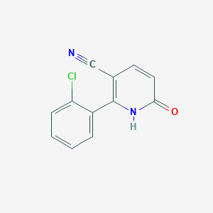 2-(2-Chlorophenyl)-6-oxo-1,6-dihydropyridine-3-carbonitrile