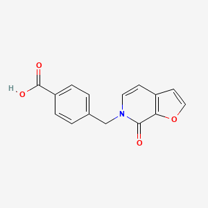 4-((7-Oxofuro[2,3-c]pyridin-6(7H)-yl)methyl)benzoic acid