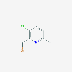 2-(Bromomethyl)-3-chloro-6-methylpyridine