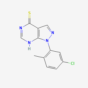 1-(5-Chloro-2-methylphenyl)-1H-pyrazolo[3,4-d]pyrimidine-4-thiol