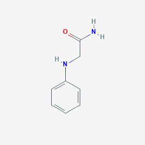 molecular formula C8H10N2O B130025 2-Anilinoacetamide CAS No. 21969-70-0
