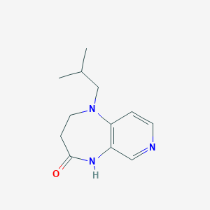 1-Isobutyl-2,3-dihydro-1H-pyrido[3,4-b][1,4]diazepin-4(5H)-one