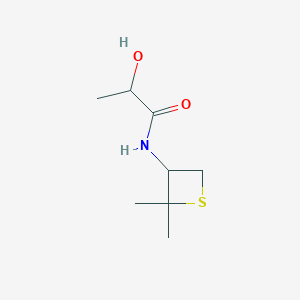 N-(2,2-Dimethylthietan-3-yl)-2-hydroxypropanamide