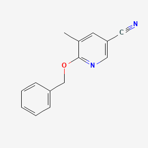 6-(Benzyloxy)-5-methylnicotinonitrile