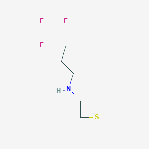 N-(4,4,4-Trifluorobutyl)thietan-3-amine