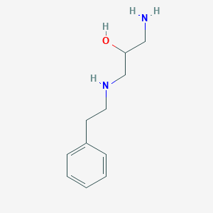 1-Amino-3-(phenethylamino)propan-2-ol