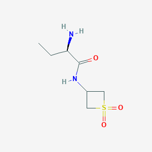 (R)-2-Amino-N-(1,1-dioxidothietan-3-yl)butanamide