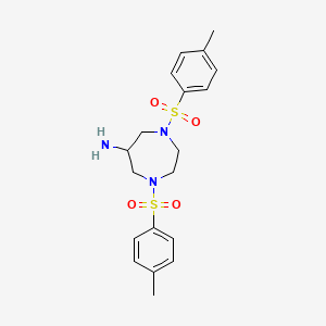 1,4-Bis(4-methylbenzenesulfonyl)-1,4-diazepan-6-amine