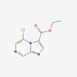 Ethyl 5-chloroimidazo[1,2-a]pyrazine-3-carboxylate