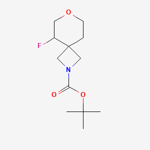 tert-Butyl 5-fluoro-7-oxa-2-azaspiro[3.5]nonane-2-carboxylate