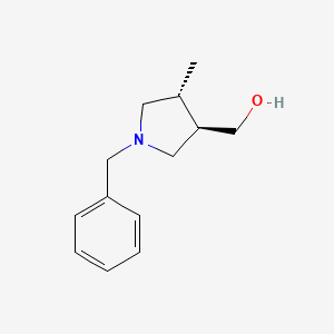 trans-1-Benzyl-4-methylpyrrolidine-3-methanol