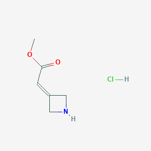 Methyl 2-(azetidin-3-ylidene)acetate hydrochloride