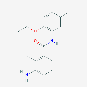 3-Amino-N-(2-ethoxy-5-methylphenyl)-2-methylbenzamide