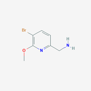 (5-Bromo-6-methoxypyridin-2-yl)methanamine