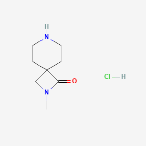 2-Methyl-2,7-diazaspiro[3.5]nonan-1-one hydrochloride