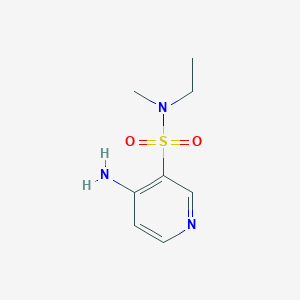 4-amino-N-ethyl-N-methylpyridine-3-sulfonamide