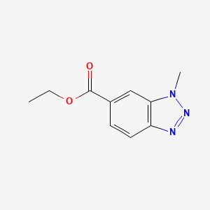 Ethyl 1-methyl-1H-benzo[d][1,2,3]triazole-6-carboxylate