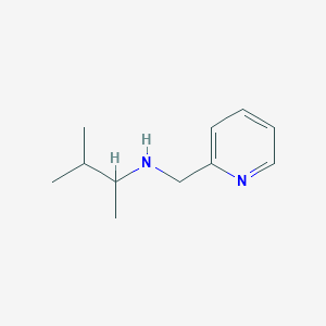 (3-Methylbutan-2-yl)[(pyridin-2-yl)methyl]amine