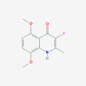 3-Iodo-5,8-dimethoxy-2-methylquinolin-4(1H)-one