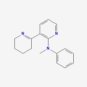 N-Methyl-N-phenyl-3,4,5,6-tetrahydro-[2,3'-bipyridin]-2'-amine