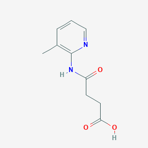 molecular formula C10H12N2O3 B1300351 4-[(3-Methylpyridin-2-yl)amino]-4-oxobutanoic acid CAS No. 200417-51-2
