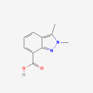 2,3-dimethyl-2H-indazole-7-carboxylic acid