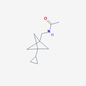 N-((3-Cyclopropylbicyclo[1.1.1]pentan-1-yl)methyl)acetamide