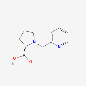 molecular formula C11H14N2O2 B13003723 Picolinylproline 