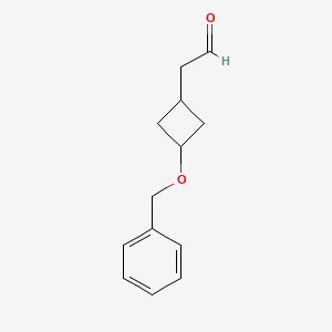 2-[3-(Benzyloxy)cyclobutyl]acetaldehyde