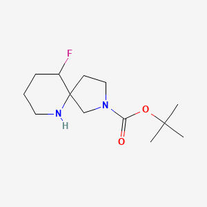 molecular formula C13H23FN2O2 B13003967 tert-Butyl 10-fluoro-2,6-diazaspiro[4.5]decane-2-carboxylate 