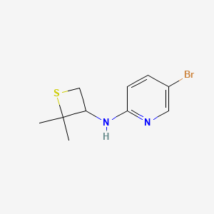 5-Bromo-N-(2,2-dimethylthietan-3-yl)pyridin-2-amine