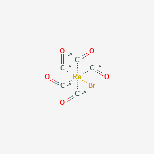 molecular formula C5BrO5Re-5 B13003978 Rhenium, bromopentacarbonyl-, (OC-6-22)-(9CI) 