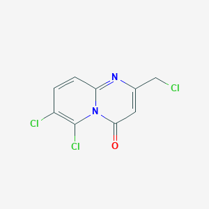 6,7-dichloro-2-(chloromethyl)-4H-pyrido[1,2-a]pyrimidin-4-one