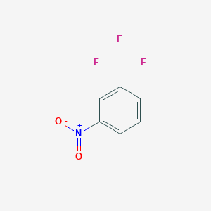 molecular formula C8H6F3NO2 B1300402 1-Methyl-2-nitro-4-(trifluoromethyl)benzene CAS No. 65754-26-9