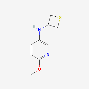 6-Methoxy-N-(thietan-3-yl)pyridin-3-amine