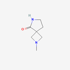 2-Methyl-2,6-diazaspiro[3.4]octan-5-one