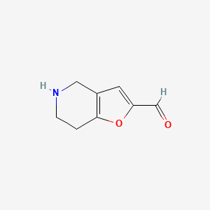 4,5,6,7-Tetrahydrofuro[3,2-c]pyridine-2-carbaldehyde