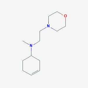 N-Methyl-N-(2-morpholinoethyl)cyclohex-3-enamine