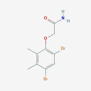 2-(4,6-Dibromo-2,3-dimethylphenoxy)acetamide