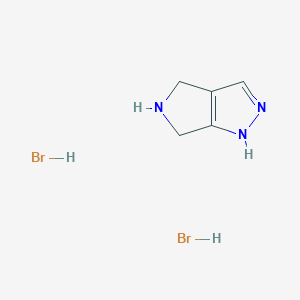 2,4,5,6-Tetrahydropyrrolo[3,4-c]pyrazoledihydrobromide