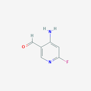 4-Amino-6-fluoronicotinaldehyde